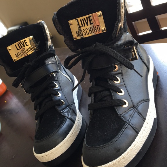 love moschino high tops